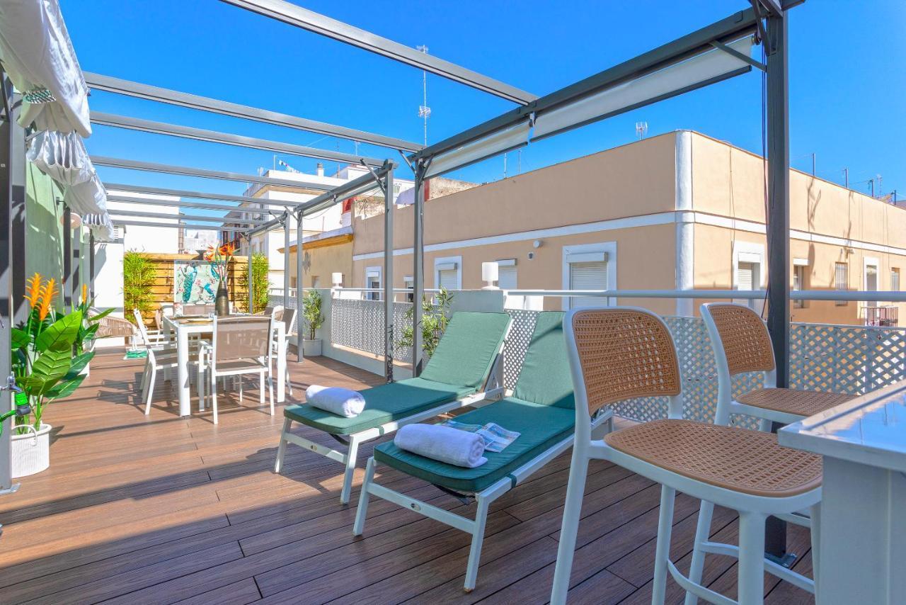Genteel Home Mercado Central Terrace Cadix Extérieur photo